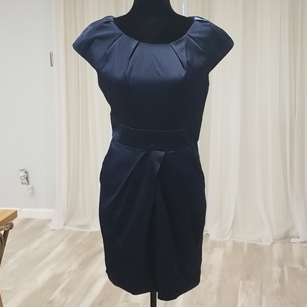 Navy blue dress